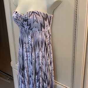 Ella Moss Xander Jersey Strapless Dress Sz XS